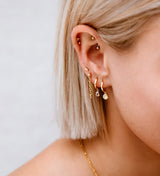Kirstin Ash Star Coin Hoops