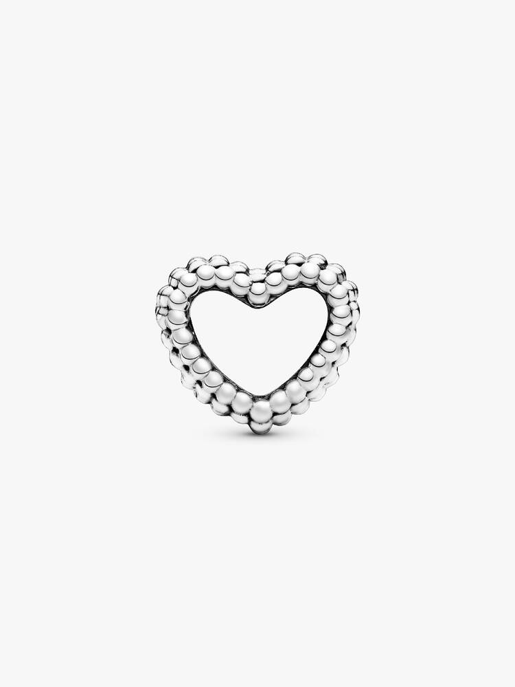 Pandora Rose Beaded Heart Charm