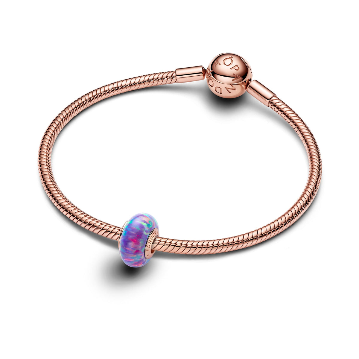 Pandora Opalescent Purple Charm