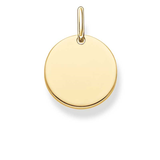 Thomas Sabo Sterling Silver "Disc" Pendant