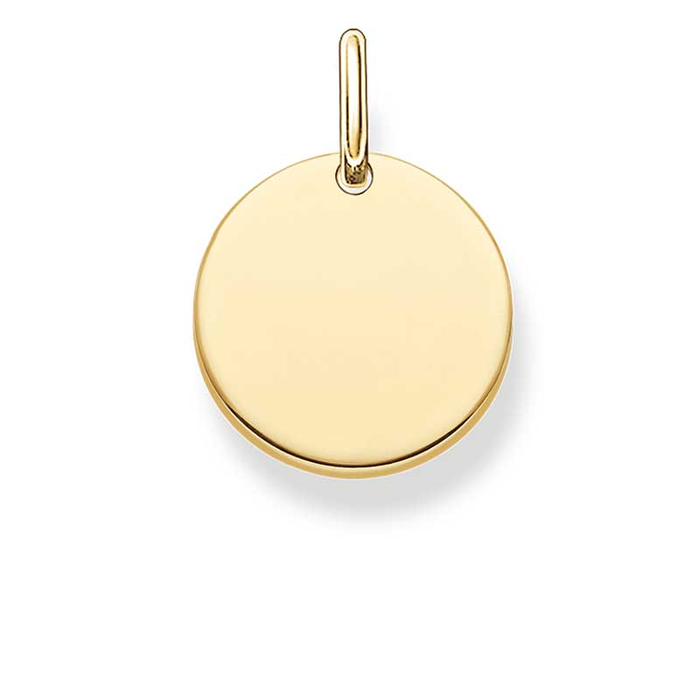 Thomas Sabo Sterling Silver "Disc" Pendant