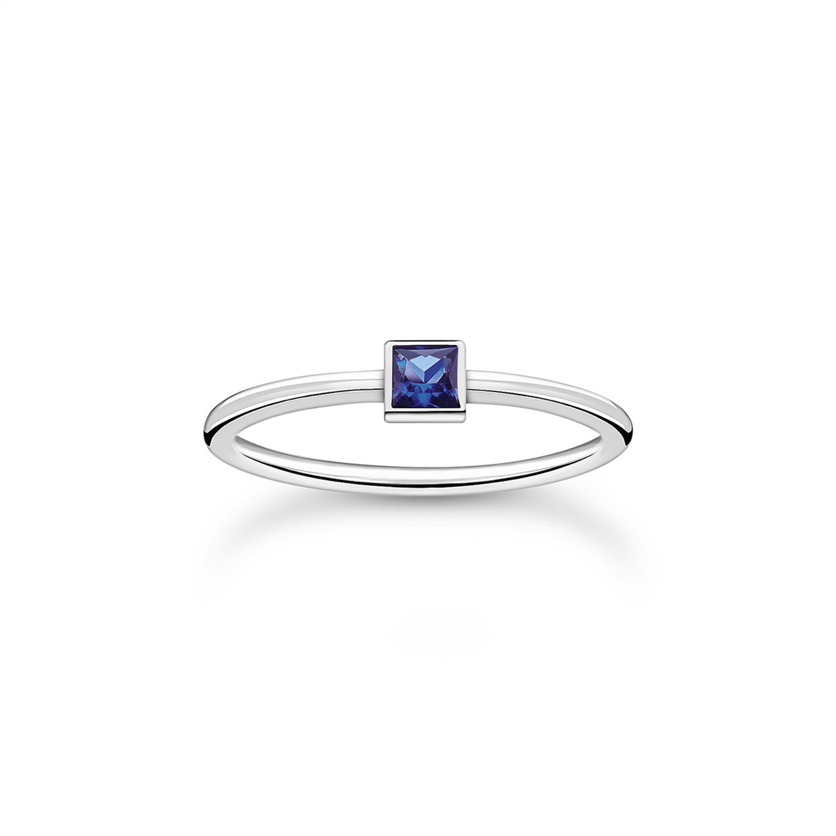 Thomas Sabo Blue Cubic Zirconia Band Ring