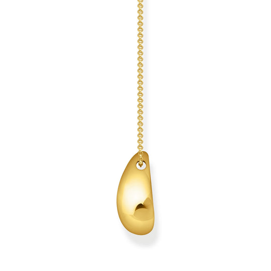 Thomas Sabo Necklace with pendant in drop-shape gold