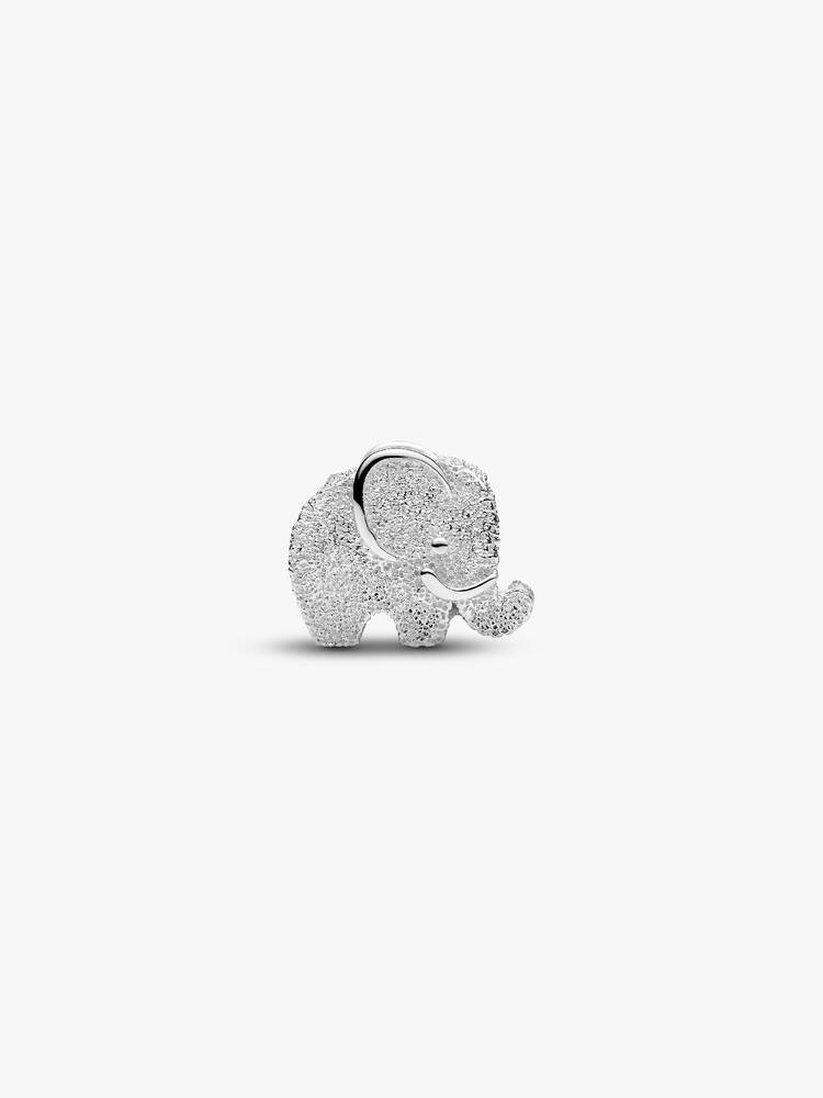 Pandora Textured Elephant Mini Charm