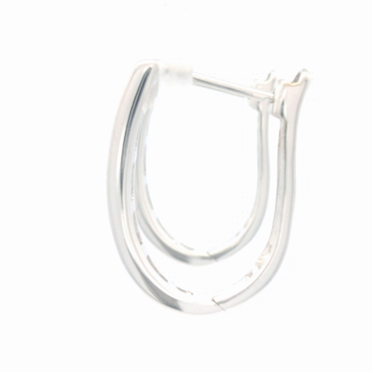 9CT W/G OVAL DIA SET HUGGIES TDW .50CT J/K .50CT1