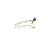 Solene Natural Australian Sapphire  Ring in White Gold
