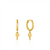 Ania Haie Key Huggie Hoop Earrings