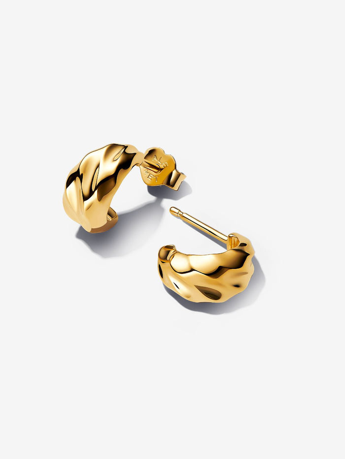 Pandora Small Dune Open Rims Earrings