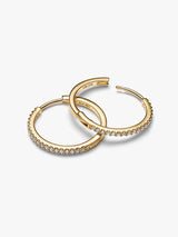Pandora Sparkling Hoop Earrings
