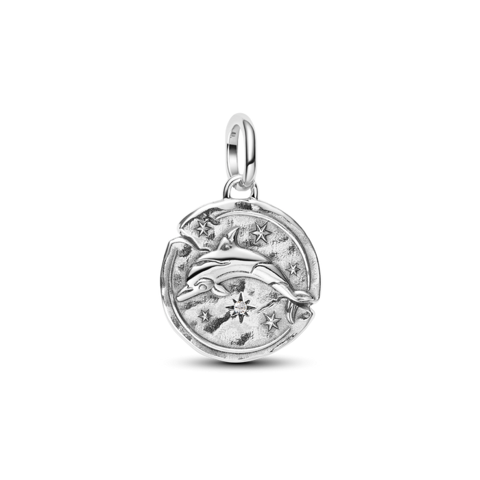 Pandora Dolphin Medallion Charm