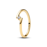 Pandora Split Solitaire Ring