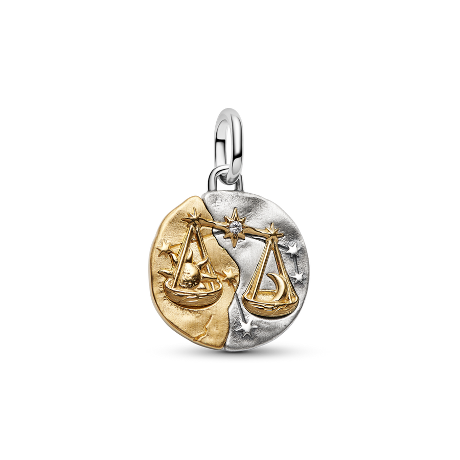 Pandora Libra Zodiac Medallion Charm