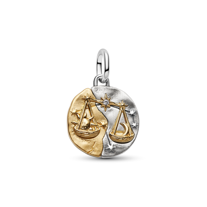 Pandora Libra Zodiac Medallion Charm