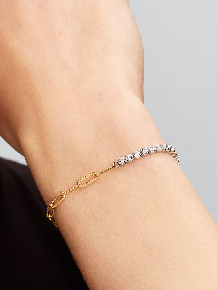 Pandora Links & Tennis Bracelet