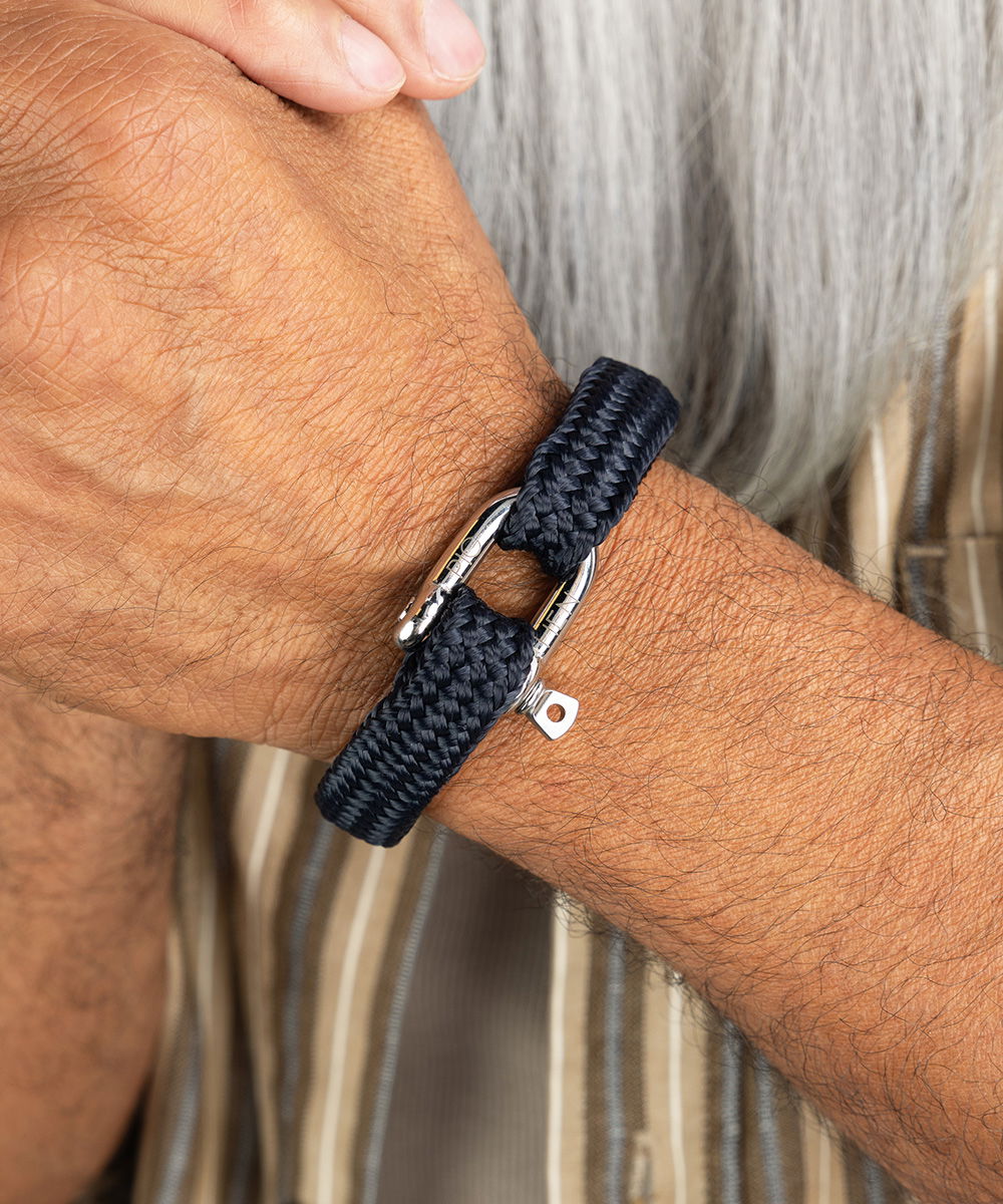 Pig & Hen Gorgeous George Navy/Silver M