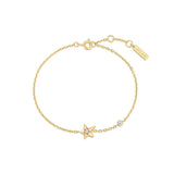 #5A MELODIC SIL CZ STAR B/L 16.5+2cm
