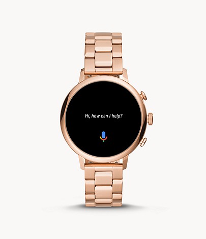 Fossil Gen 4 Venture Rose Gold Stainless Steel Smartwatch