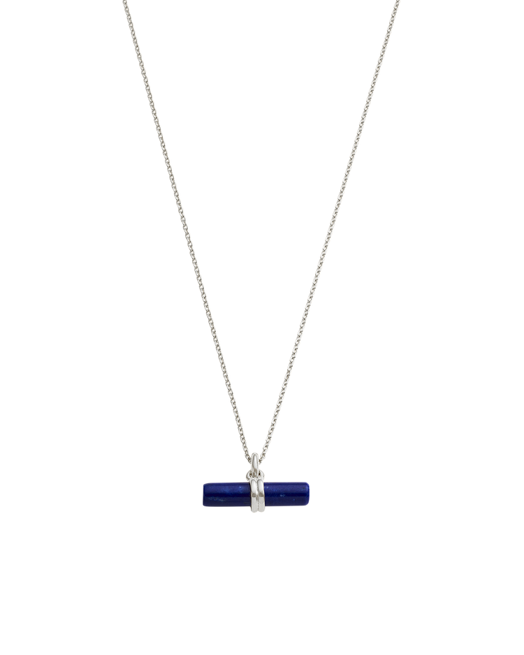 Kirstin Ash Lapis T-Bar Necklace
