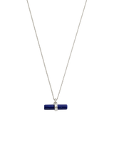 Kirstin Ash Lapis T-Bar Necklace