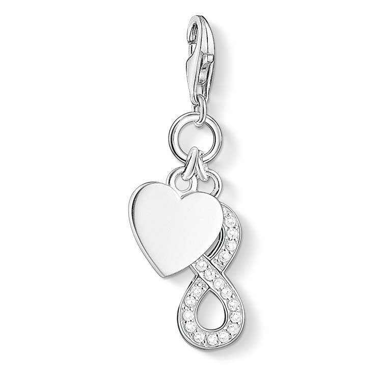 Thomas Sabo Charm Club Heart with Infinity Charm