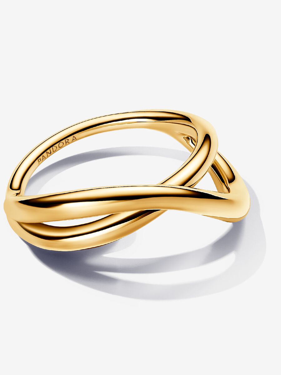 Pandora Organically Shaped Infinity Ring