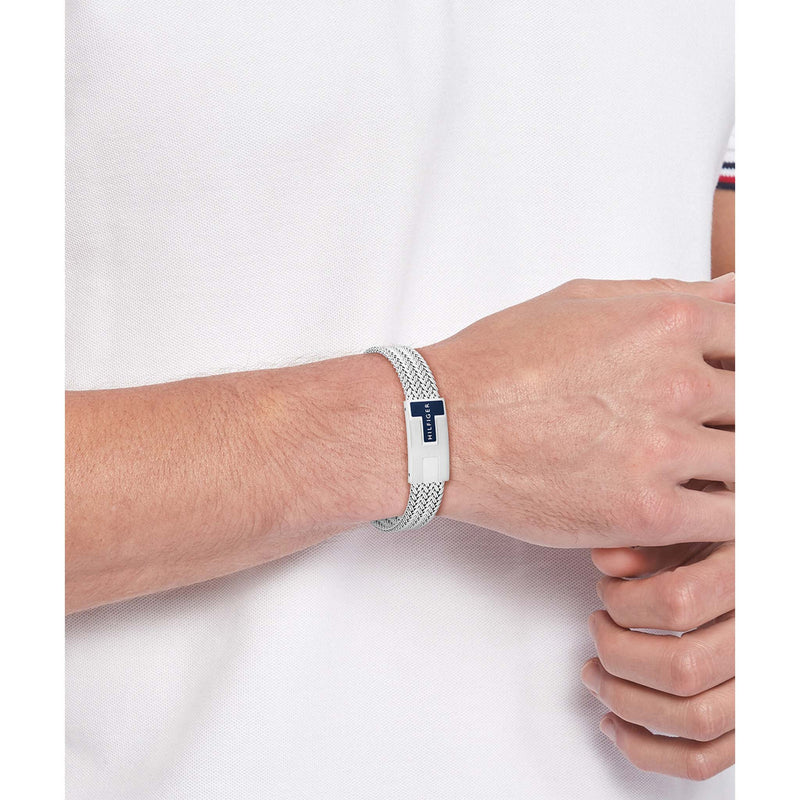Tommy Hilfiger Jewellery Stainless Steel Mesh Men's Chain Bracelet