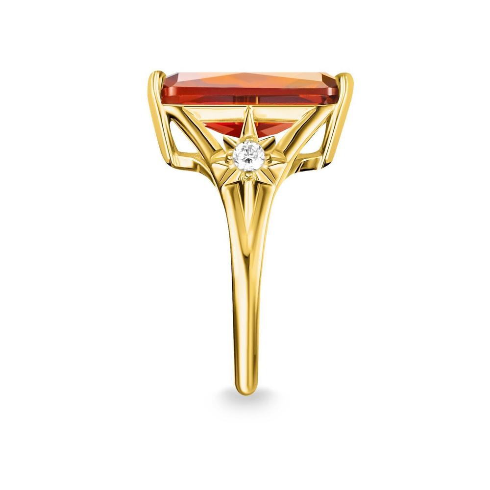 Thomas Sabo Magic Orange Stone Cocktail Ring