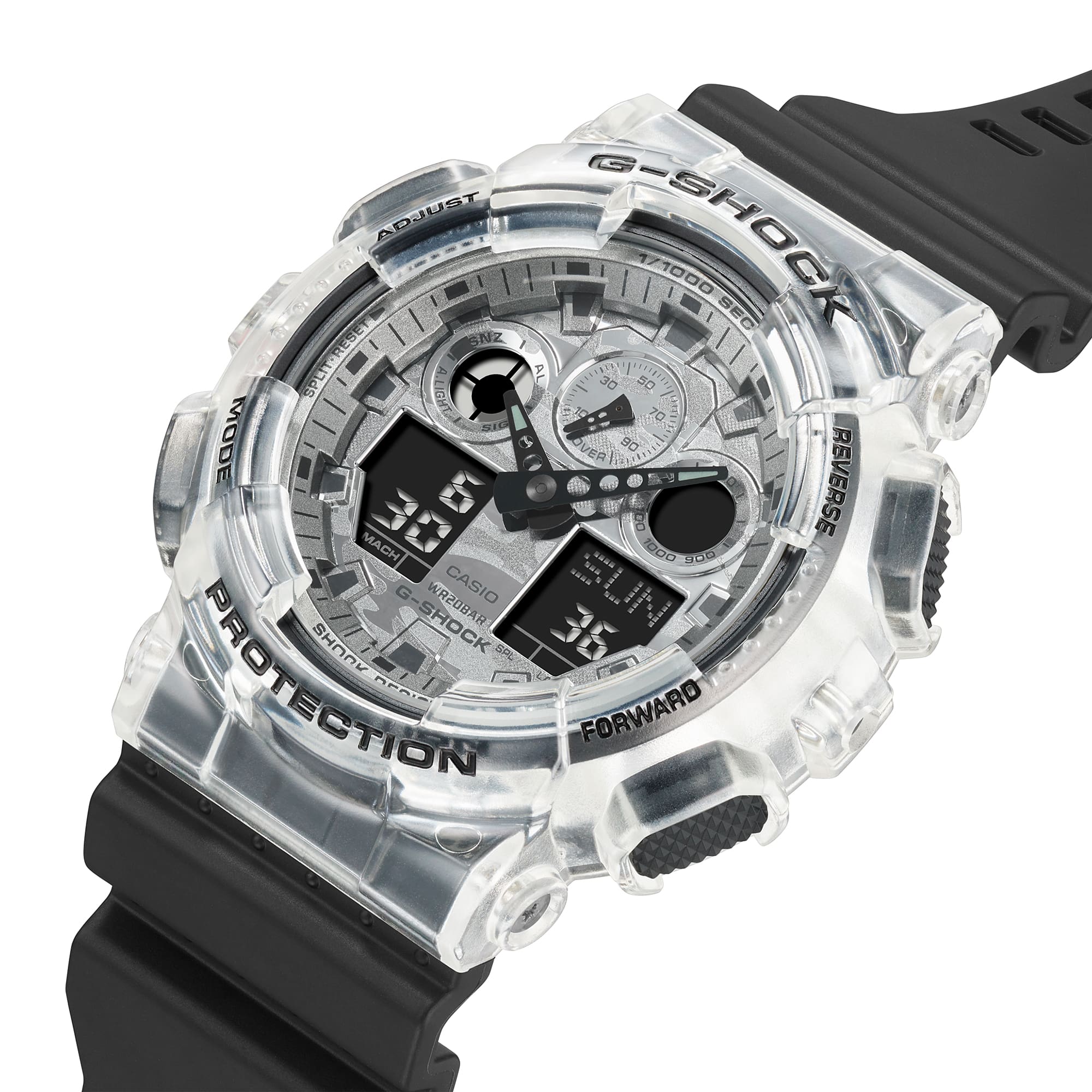 G-Shock Digital & Analogue Watch GA100SKC-1A