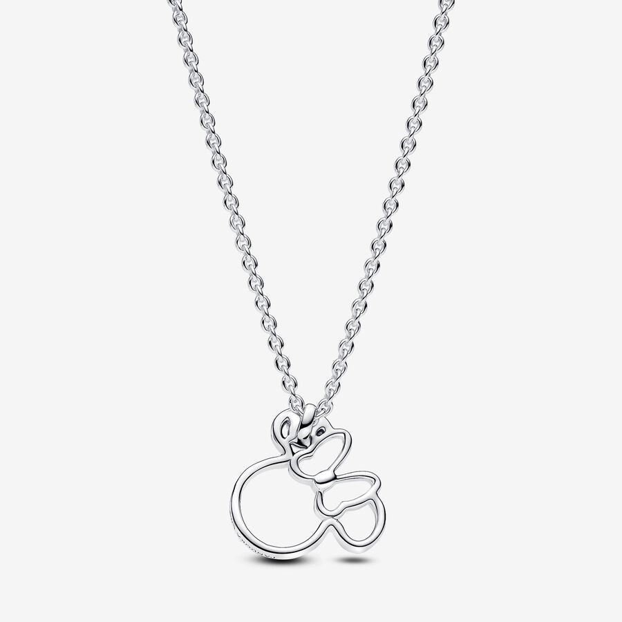 Disney Minnie Mouse Silhouette Collier Necklace