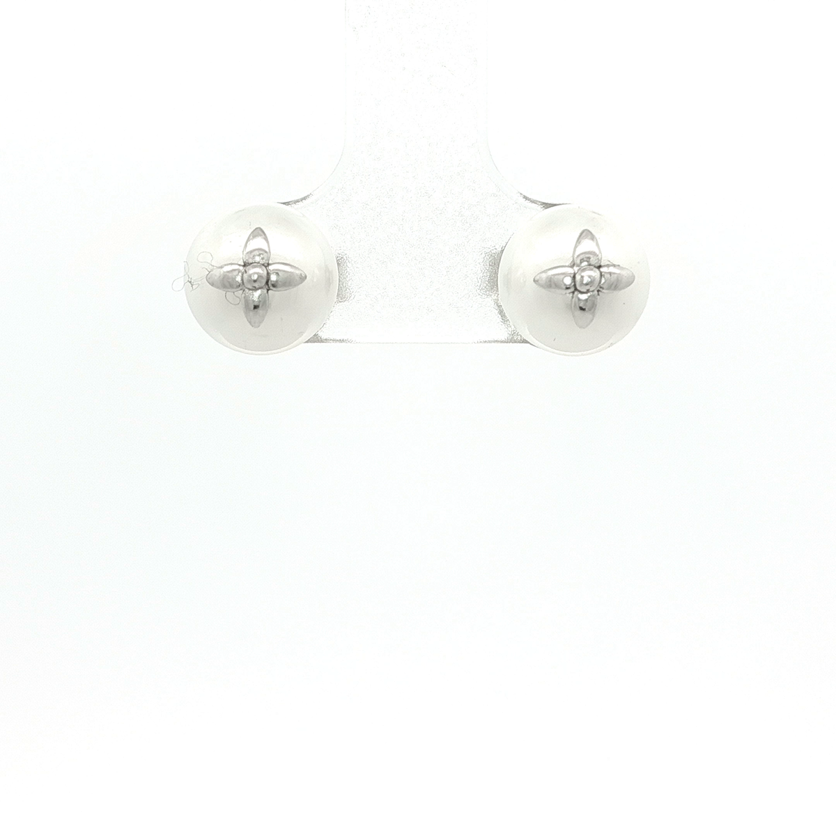 Engelsrufer Silver Stud Earrings with Pearl