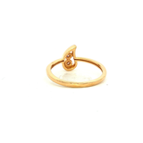 Dreamtime Diamond Tear Drop Dress Ring in Yellow Gold