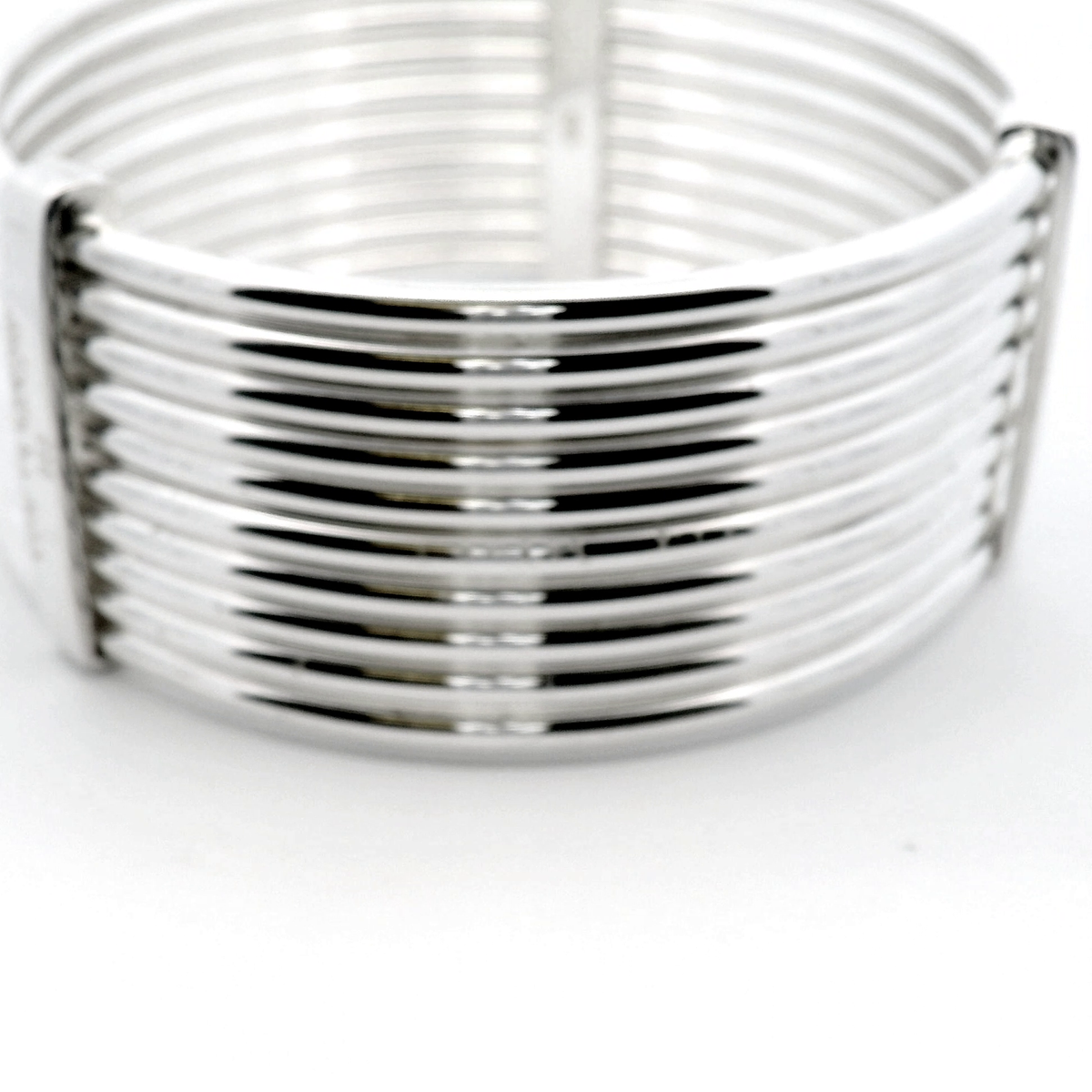 Von Treskow 10-Stack Bangle with Crown Coin