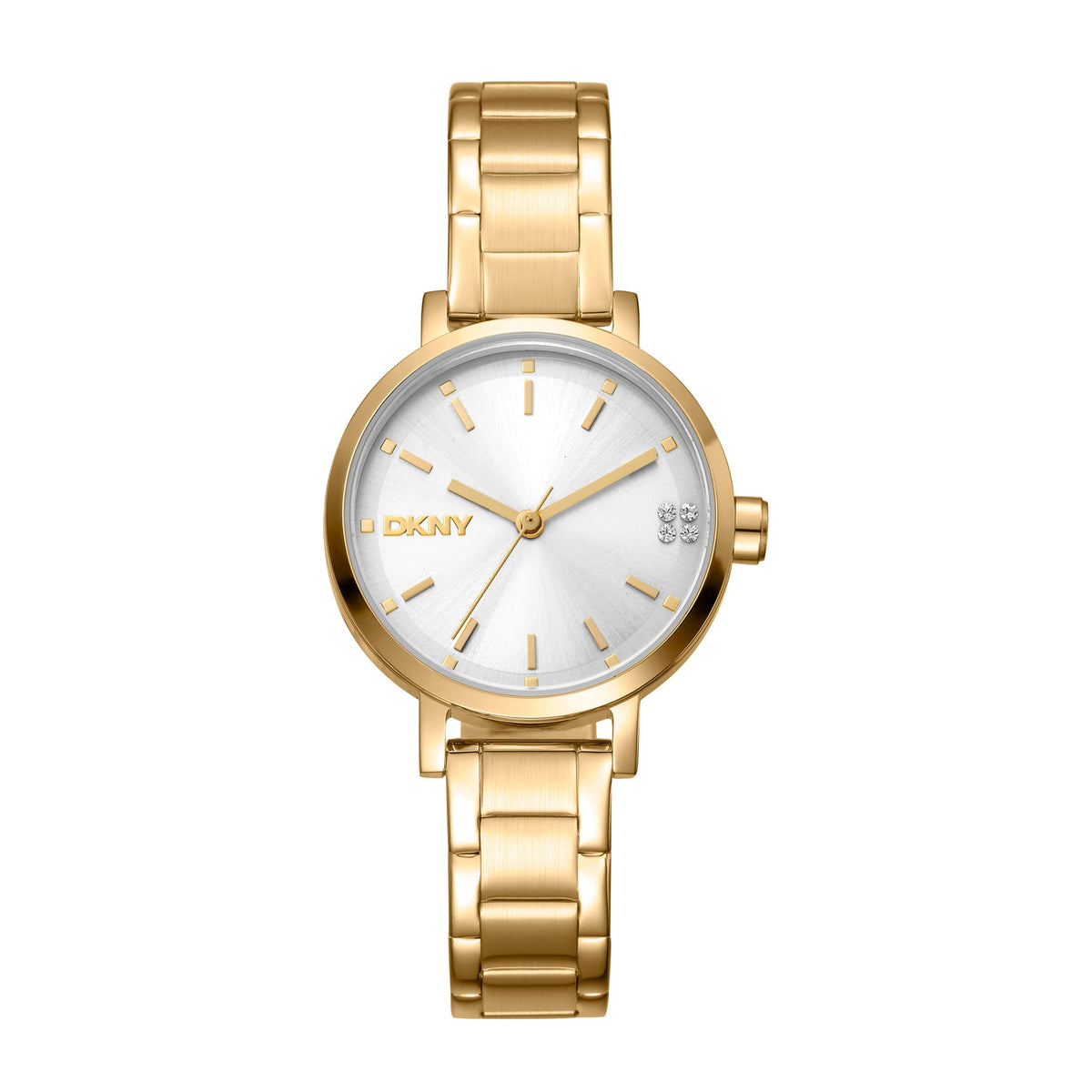 DKNY Urban Women&#39;s Silver Dial Stainless Steel Watch