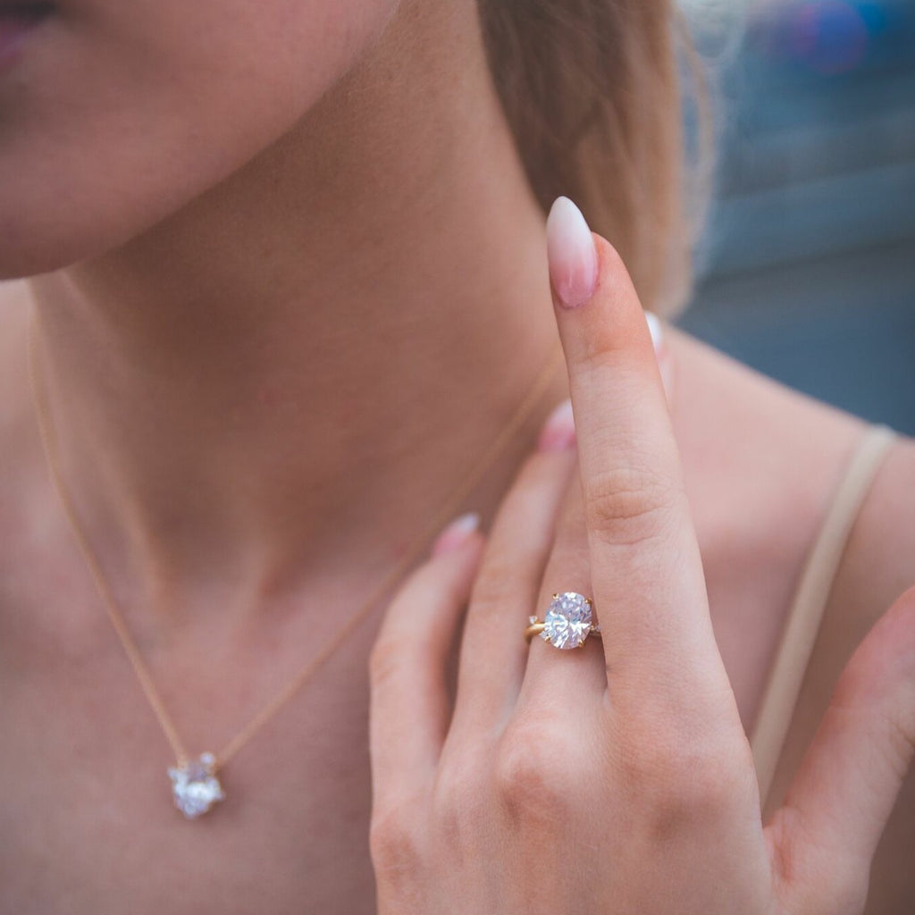 Georgini Aurora Southern Lights Ring Silver Size 9