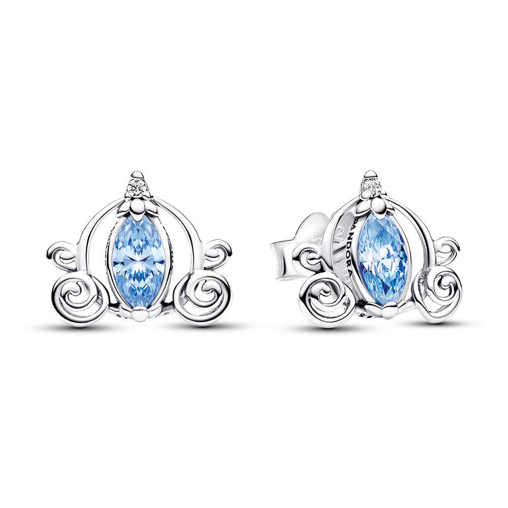 Pandora Disney Cinderella's Carriage Stud Earrings