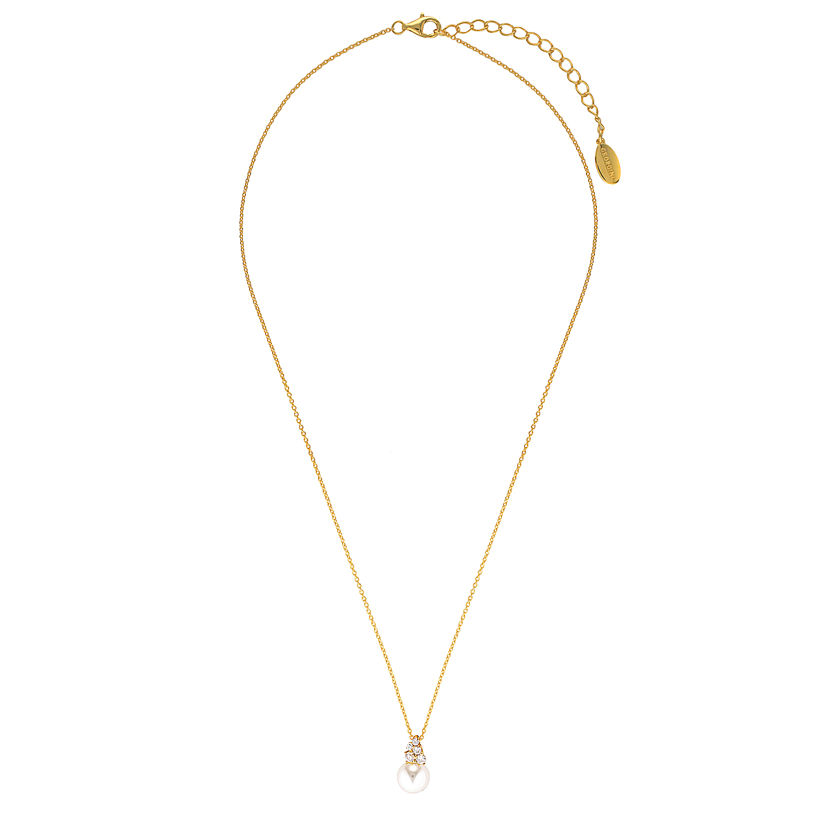 Georgini Red Carpet Govenors Necklace Gold