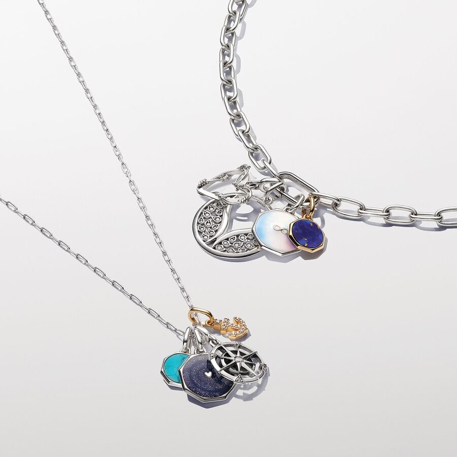 Elongated Link Chain Necklace