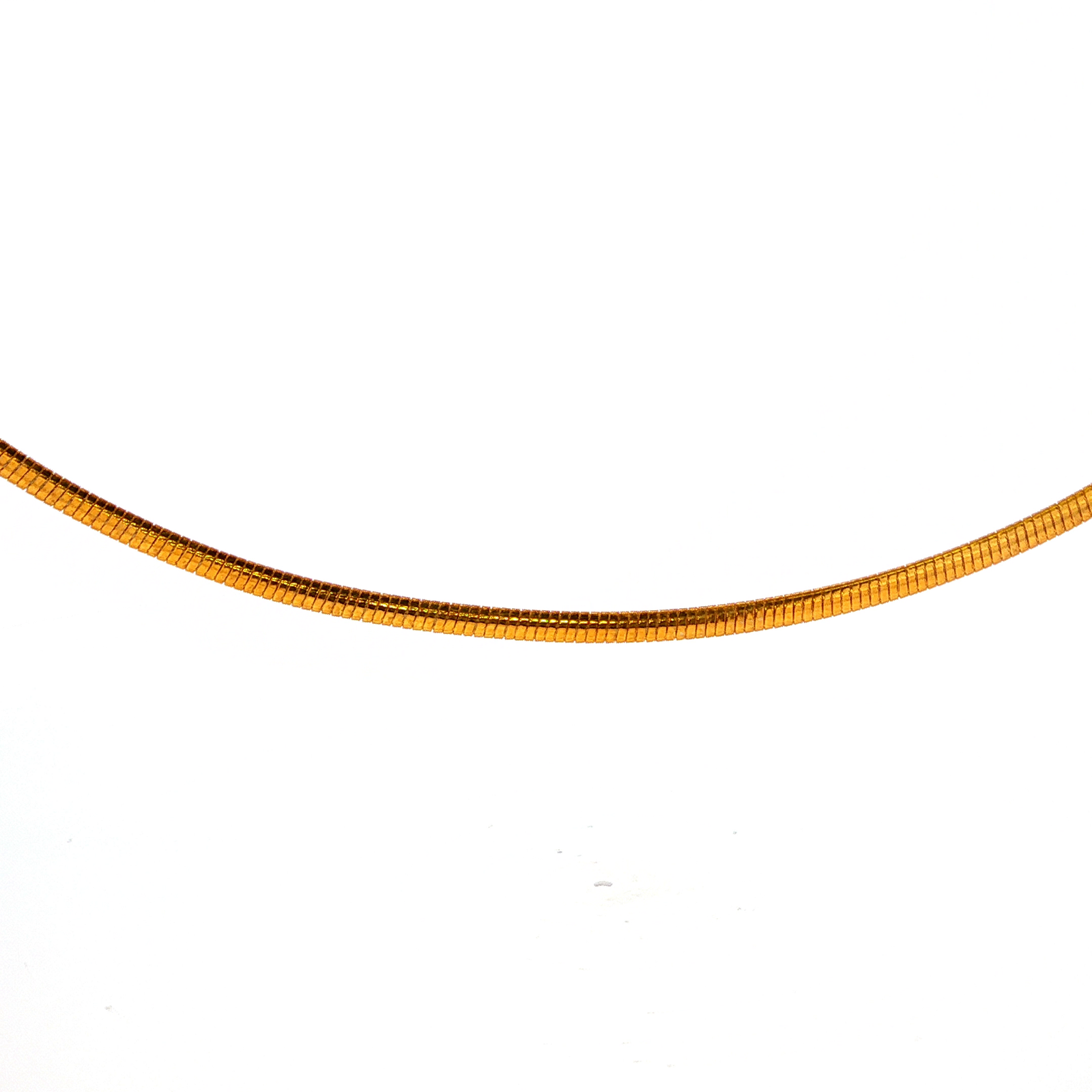 Two Tone Italian Omega Necklet