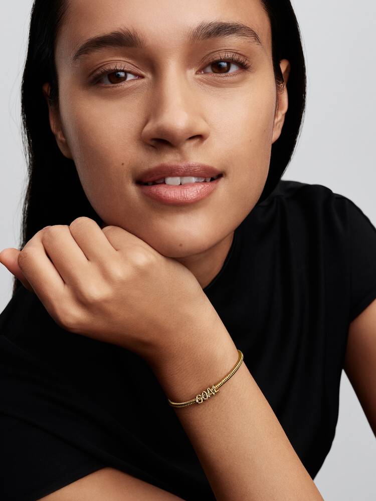 Pandora Charm with Goal Pandora Inscription