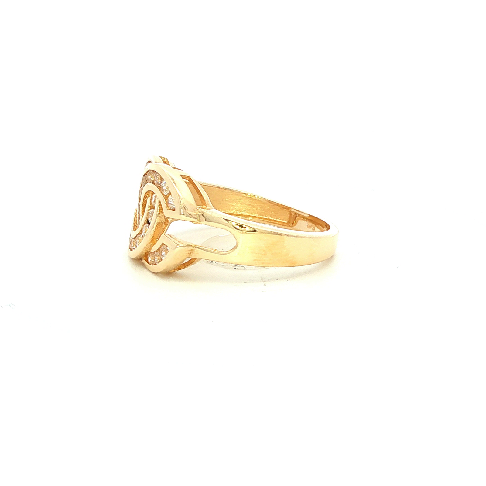 Chanel Style Ring in Yellow Gold