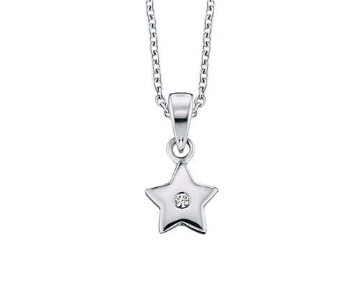 Engelsrufer Necklace Star with Cubic Zirconia