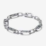 terling silver link bracelet with 5 openable links
