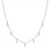 Thomas Sabo Baguette Shape Necklace 35/37.5/40cm