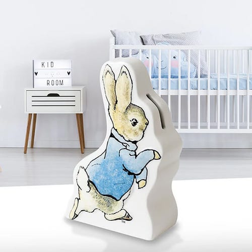 Beatrix Potter Peter Rabbit Running Money Bank