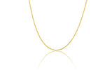 Solid Magic Wheat Chain in Yellow Gold