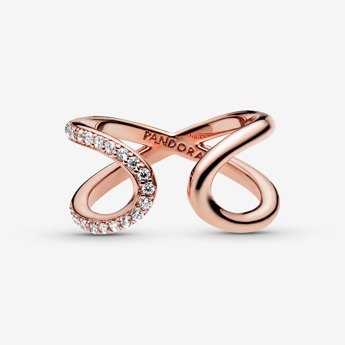 Pandora Wrapped Open Infinity Ring