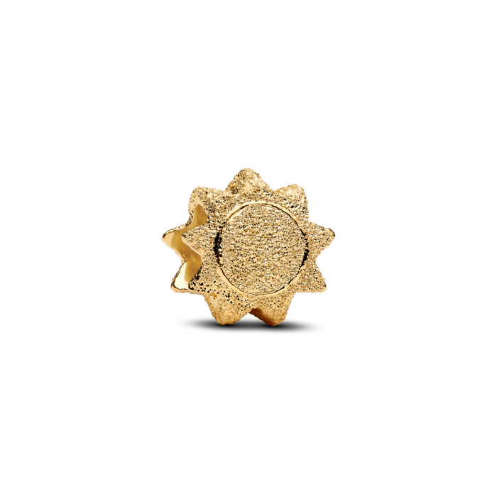 Pandora Textured Mini Sun Charm