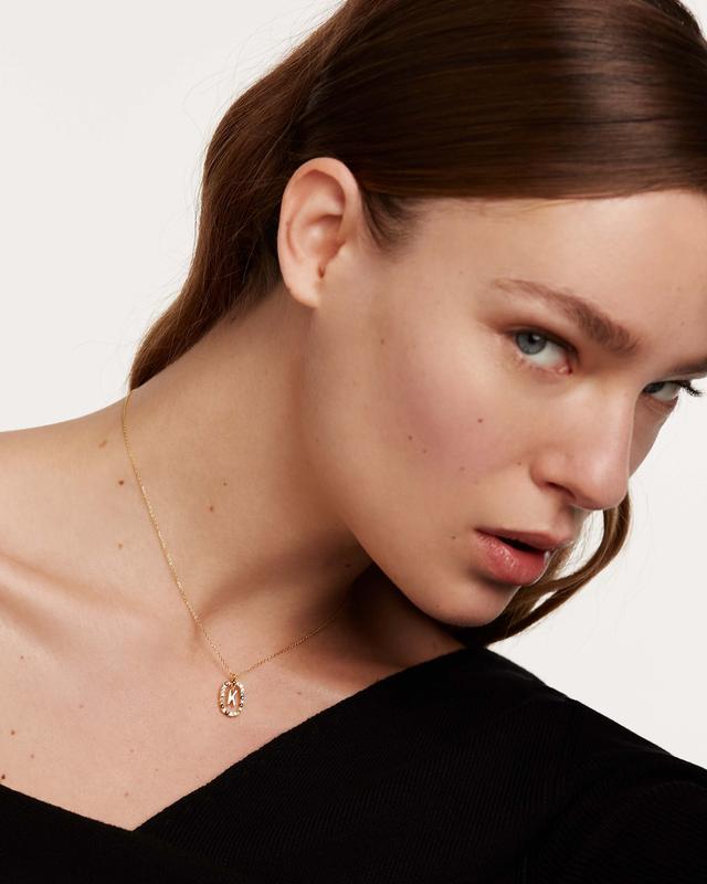 PDPAOLA Letters 2021 Z Necklace