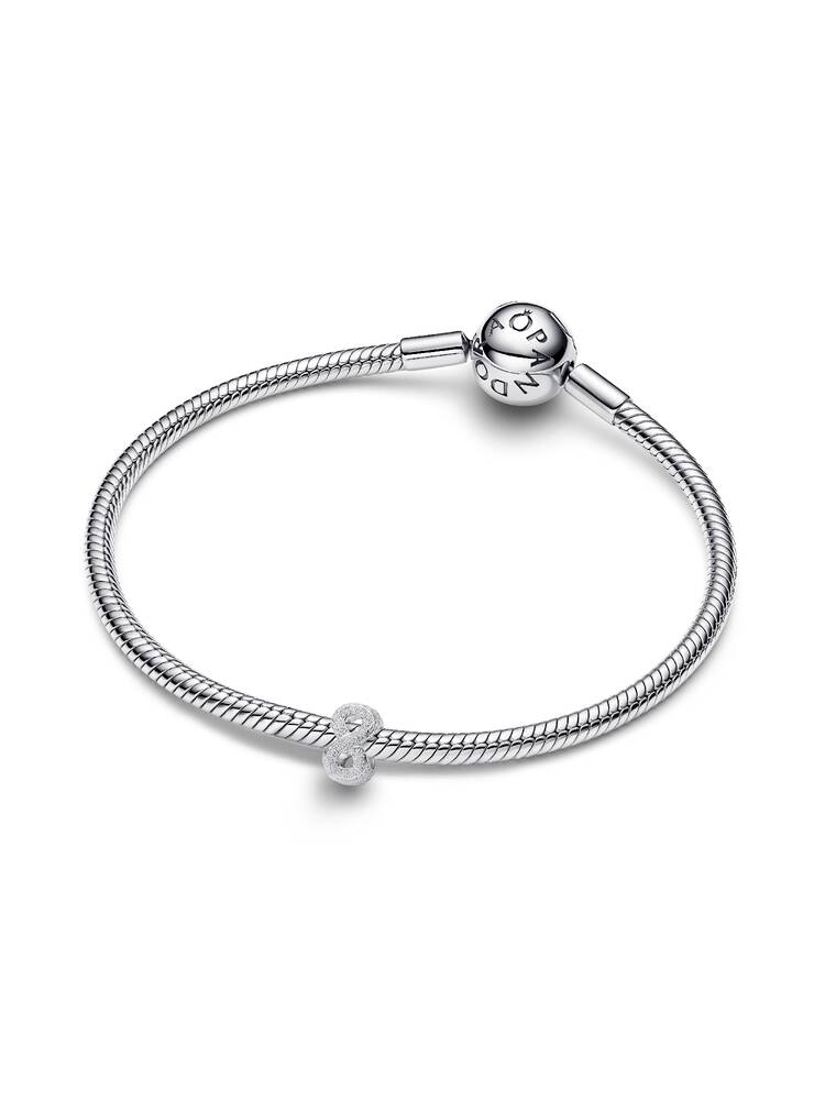 Pandora Textured Infinity Symbol Mini Charm