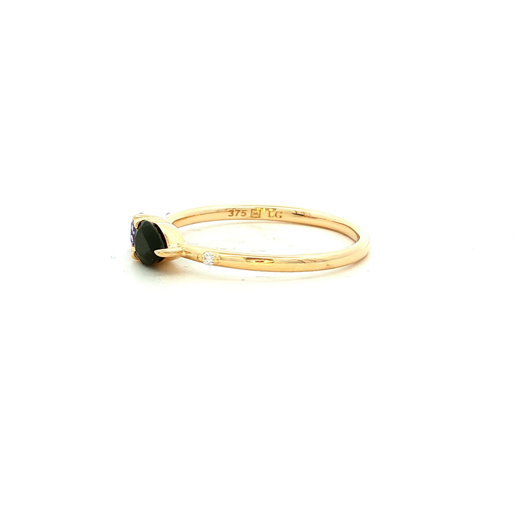 Multistone Dress Ring in Yellow Gold